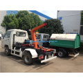 Small arm roll garbage truck with lifting arm